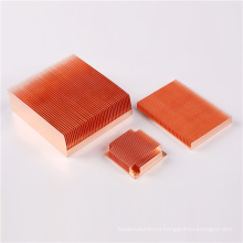 high precision customized copper heat sink